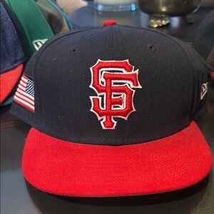 New Era San Francisco Giants Fitted Cap Size 8.  Never Worn.  No tags.  Limited